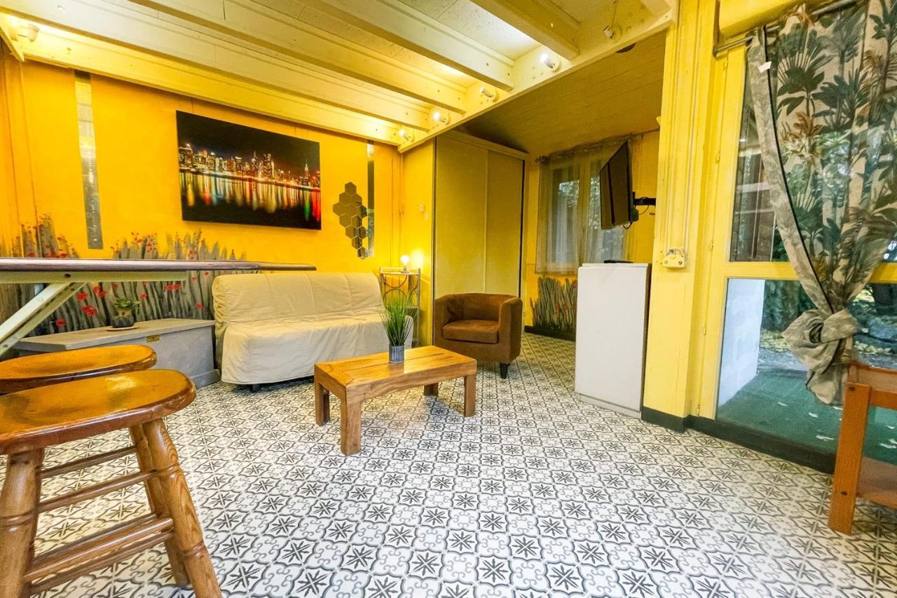 #M1 La Maisonnette Des 3 Ponts Terrace 圣埃格雷夫 外观 照片
